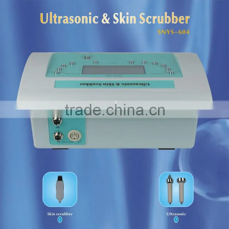 2012 Latest Ultrasonic Skin Scrubber Beauty Equipment