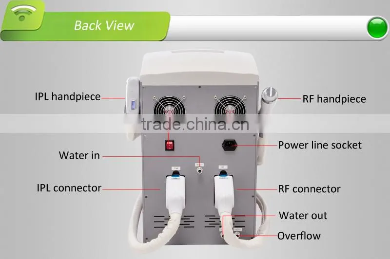 IPL lamp,Most popular effectively CE salon multi functional IPL with 100000shots life span,Portable IPL
