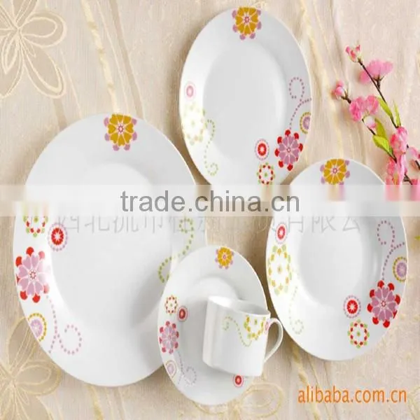 royal bone china dinner set,new design dinner set,latest dinner set with popular design