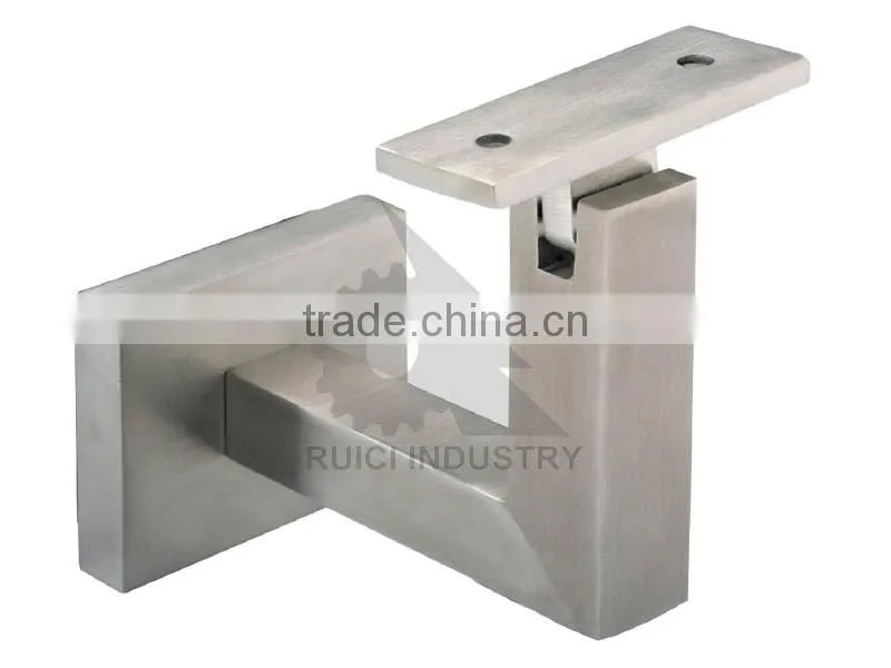 OEM casting mirror polish welding 304 stainless steel railing bracket