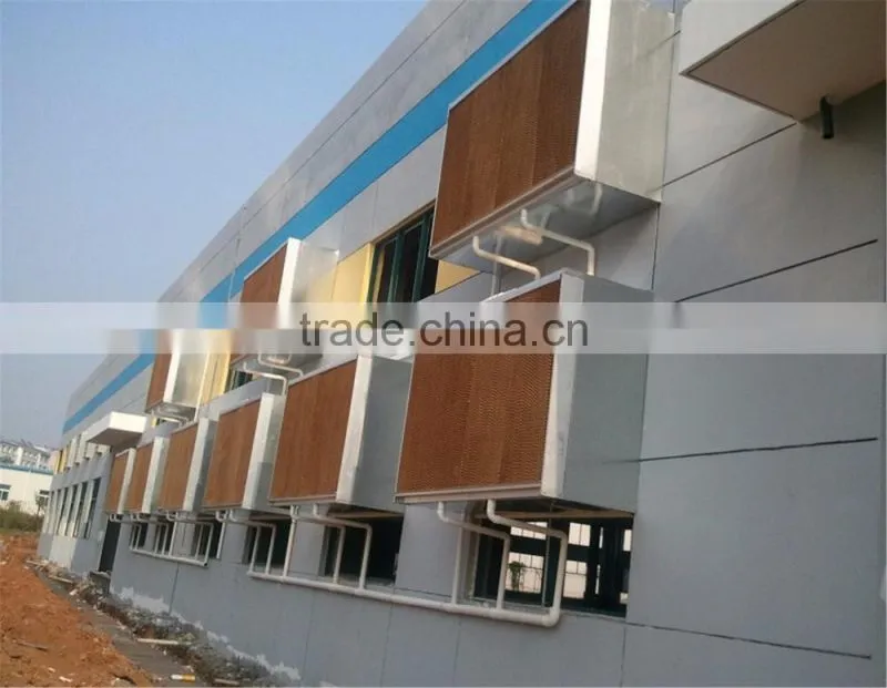 Poultry Farming Greenhouse Colorful Evaporative Honey comb cooling pad