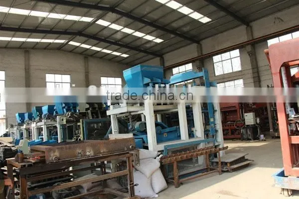 Fully Automatic Cement/ Concrete Unburned Brick machine QTJ4-26A Guangzhou Supply