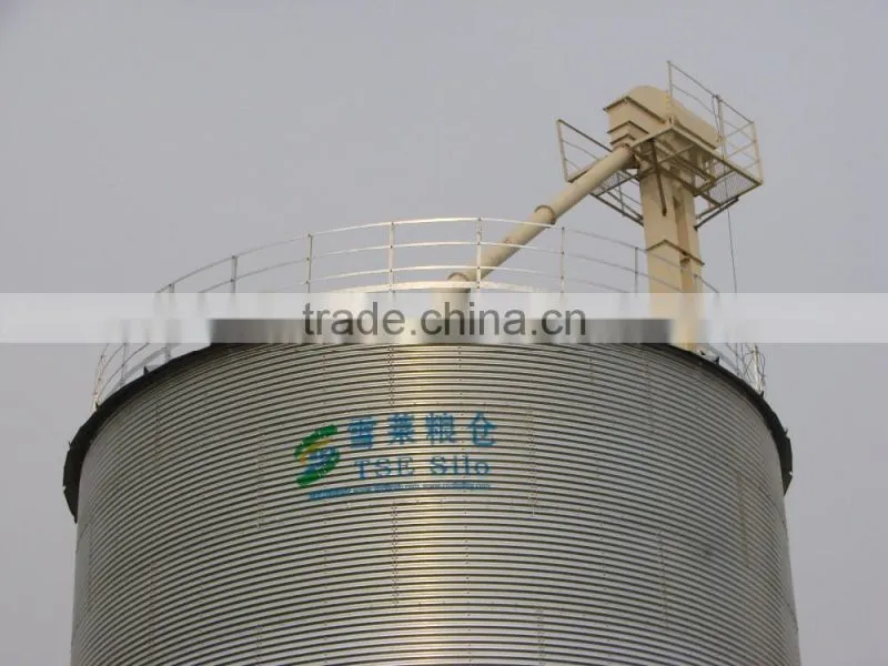 300ton pellets silo for PVC storage