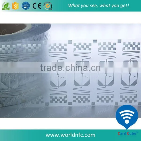 Wholesale 860-960MHz UHF ISO 18000-6C Monza 4 UHF RFID Dry Inlay for RFID Label
