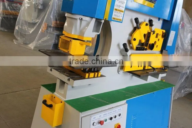 hydraulic Dual Cylinder Hydraulic Ironworker/round /square bar cutting hydraulic ironworkers