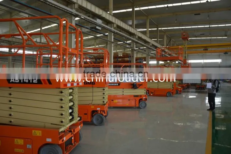 The best quality self-propelled scissor aerial work platform with CE