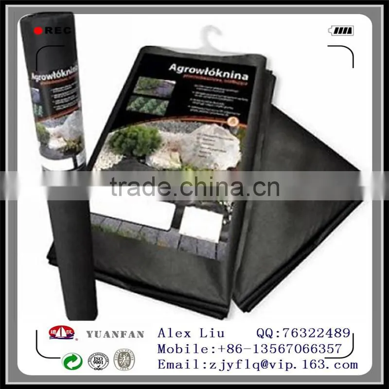black or white pp nonwoven fabric used for weed mat to prevent the weeds
