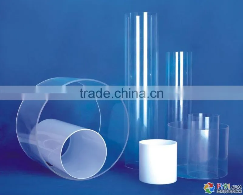 transparent polycarbonate clear pc pipe suppliers