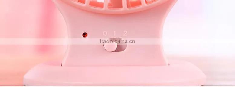 promotional table office desk mini USB chargeable fan
