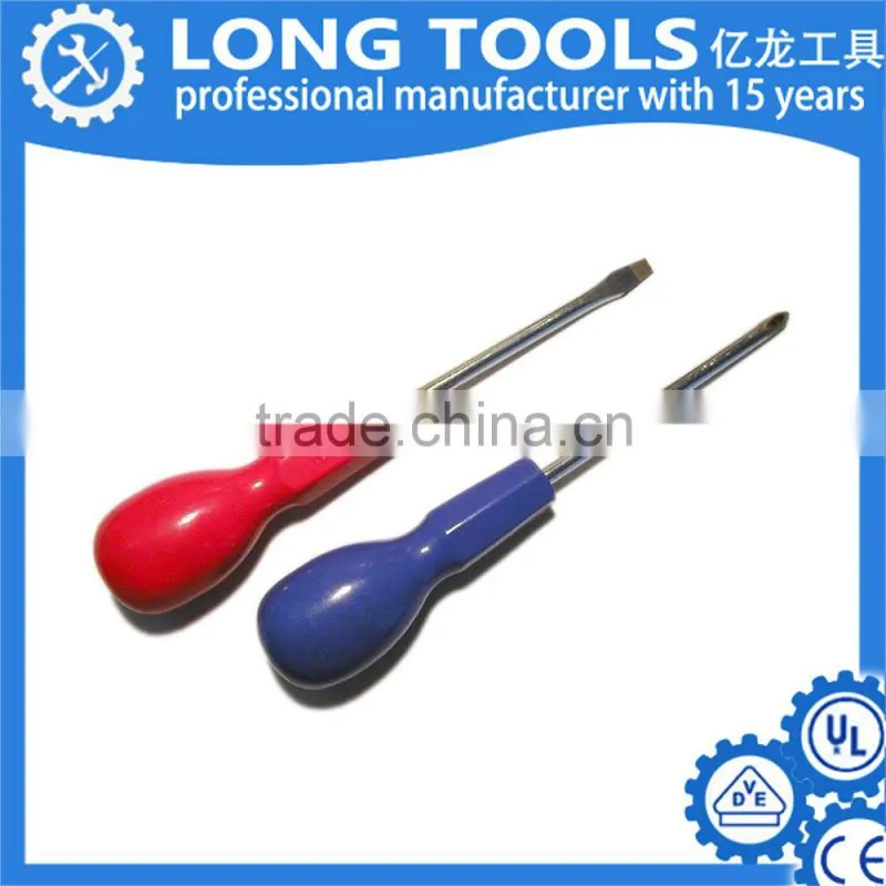 Double color handle crv magnetic t15 t20 t25 t30 torx screwdriver