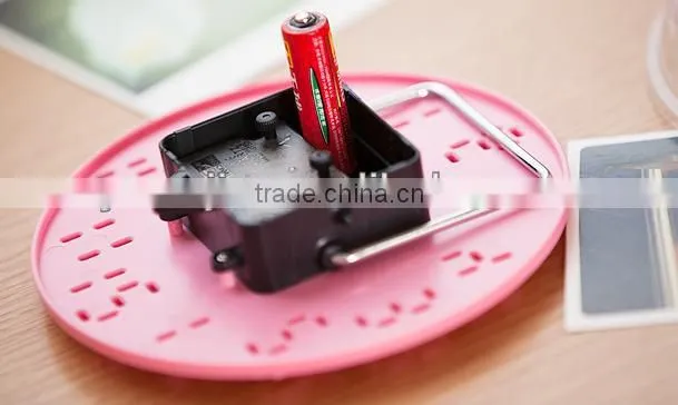 Supply Circular fashion desktop alarm clock