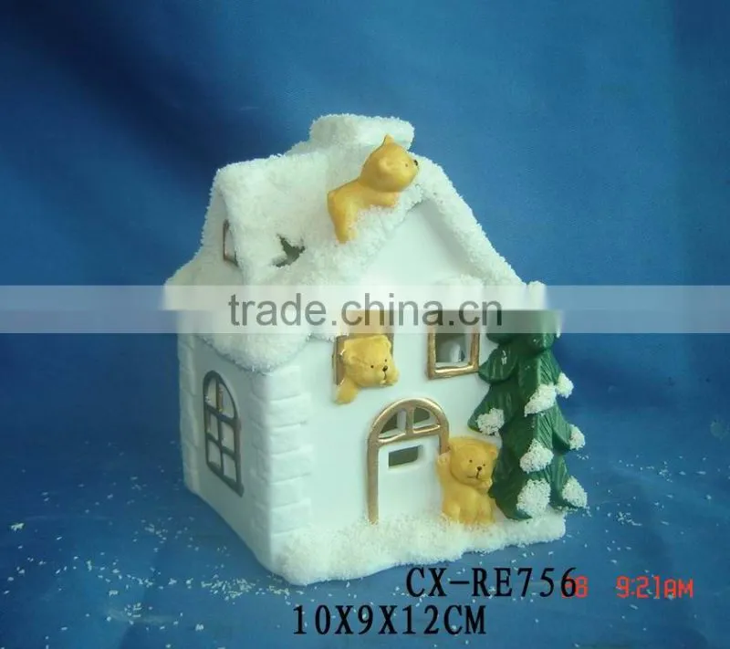new led christmas light for home decortion in a deer -Ceramic Christmas Items