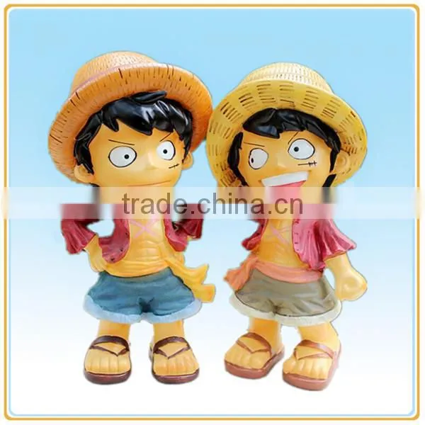 Customized pvc japanese Animation One Piece zoro action figure model