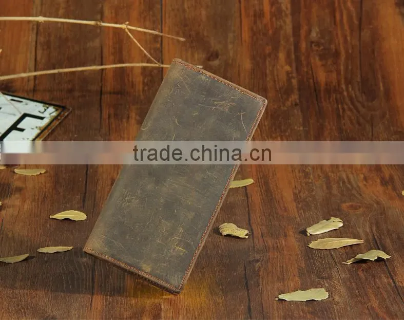 Men's Soft Simple Style cowhide Leather Wallet