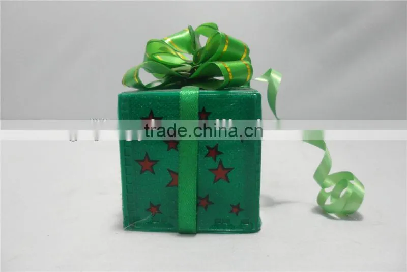 plastic led indian gift box christmas gifts decorations