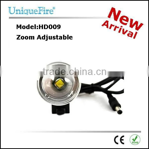 UniqueFire Cree xml u2 Led 3-mode Zoom adjustable Rechargeable Head Flashlights
