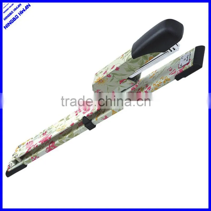 Floral 20 sheets Long reach maganize stapler