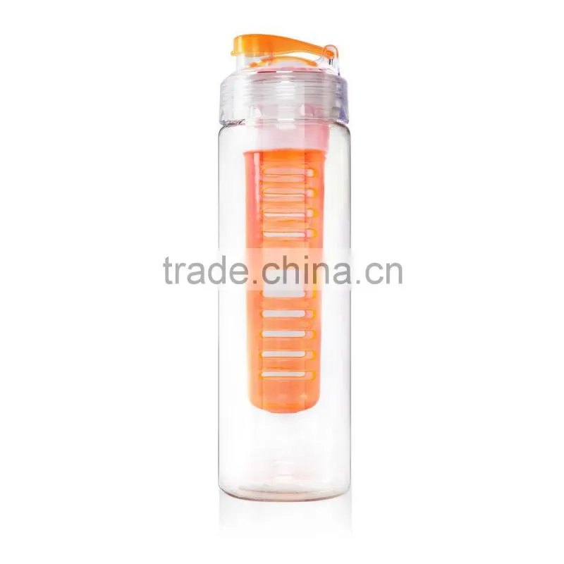 Hot 800ML Health Sports Fruit Infusing Infuser Water Case Lemon Juice Maker Bottle