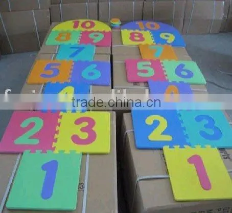 Jigsaw puzzle mat