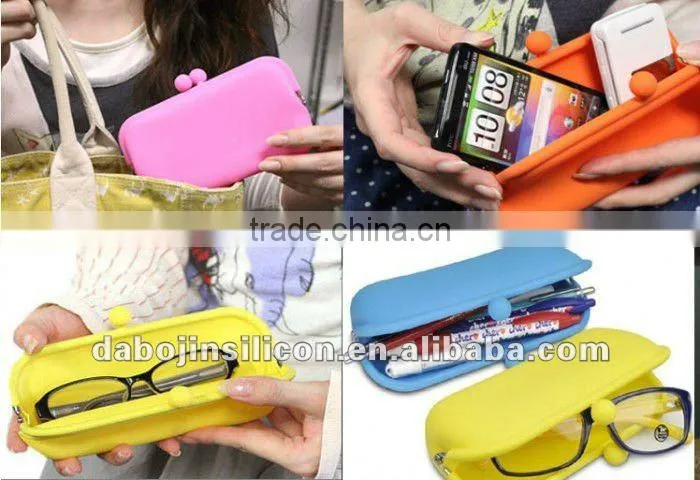silicone glasses bag