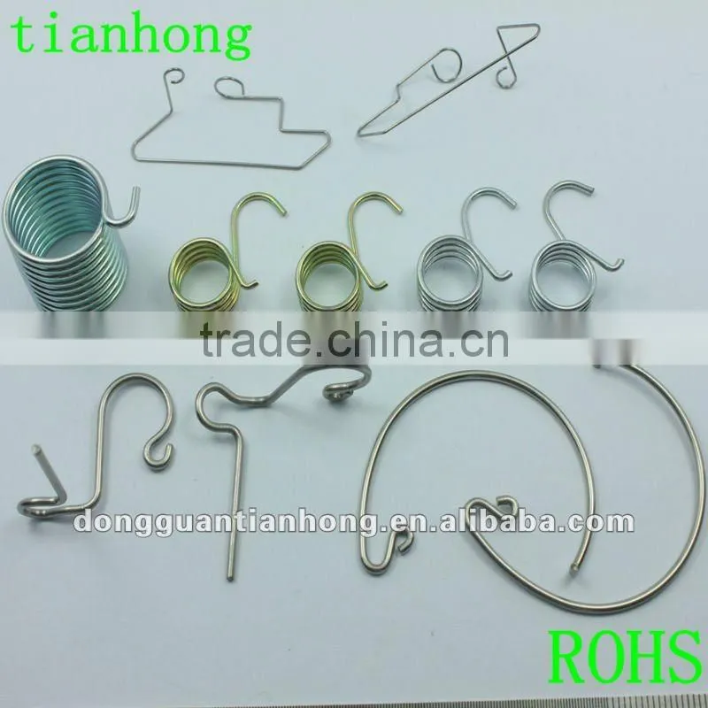 metal compression springs with diffrerent surface treatment
