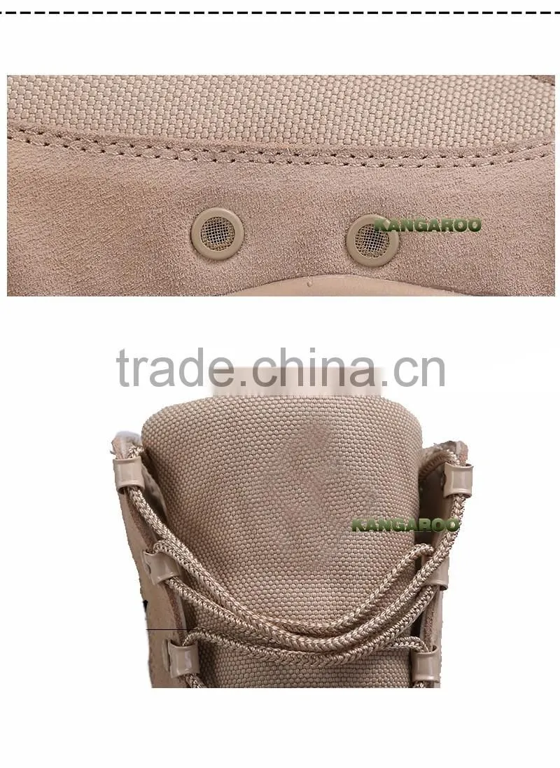 Cheap Military Rubber Safety Desert Boots