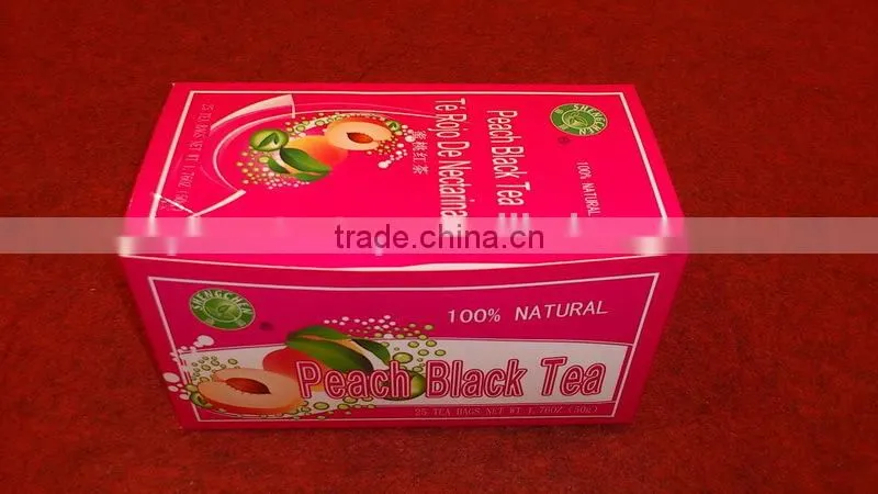 Peach Black Teabag, Fruit Teabag, Flavor Teabag