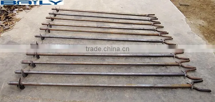 Professional factory supply good quality earth anchor with auger for euro market