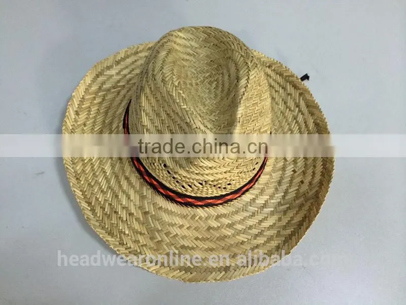 Summer Fashion Bowknot Outdoor Sunshade Straw Hats Dongguan Factory