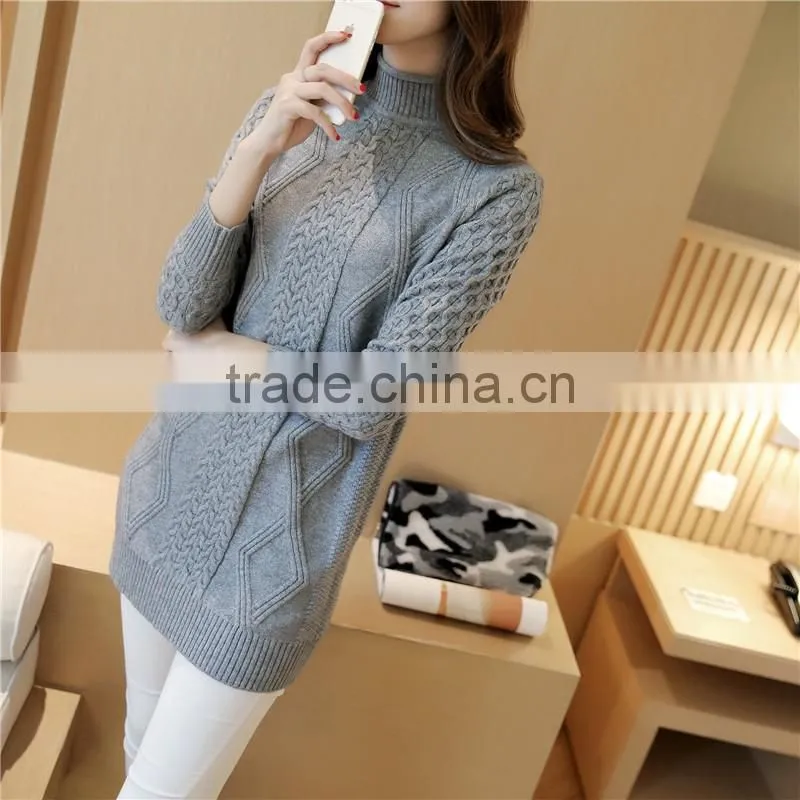 Wool sweater design for girl white cotton pullover sweater women