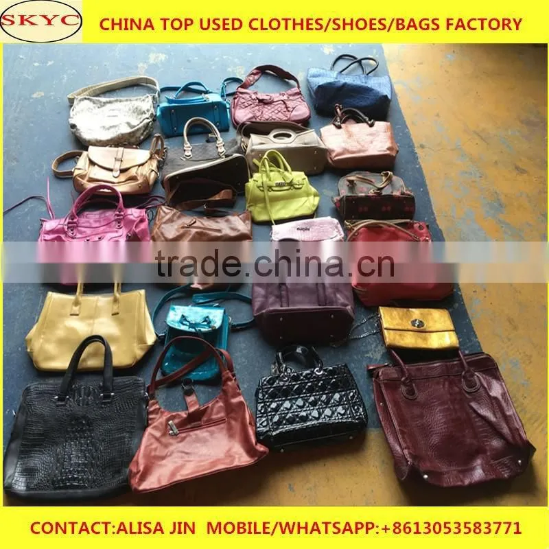 sorted used clothes second hand bags used bags cheap wholesale China used bags Dongguan traders