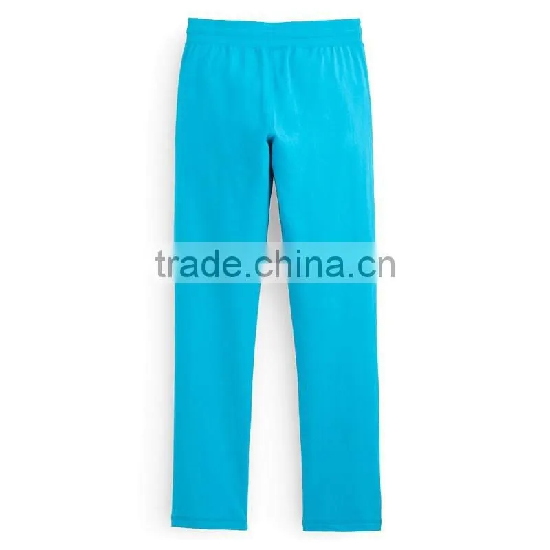 Factory direct sell womens pure color french terry cotton sport jogger or yoga pants