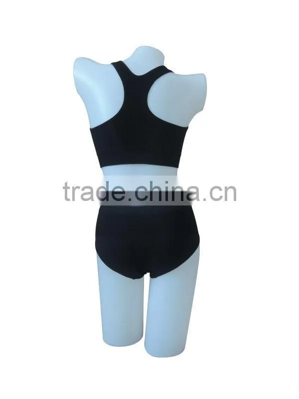 Top quality seamless woman underwear ladies lingerie sport bra and panty sets
