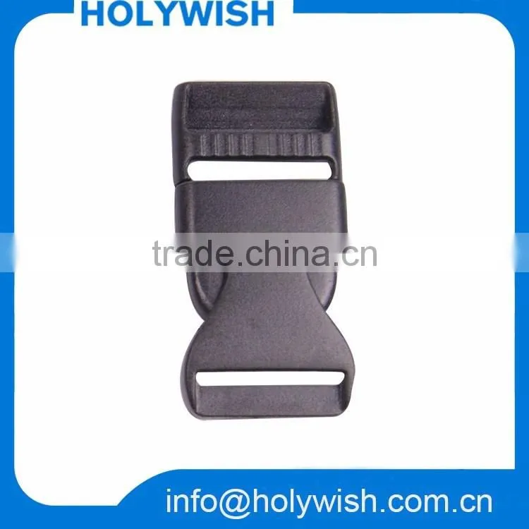 Custom Side Release Black Plastic Bulk Buckle