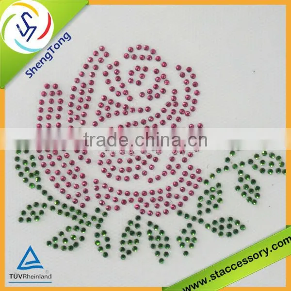high quality hot fix rhinestone motif/hot fix motif