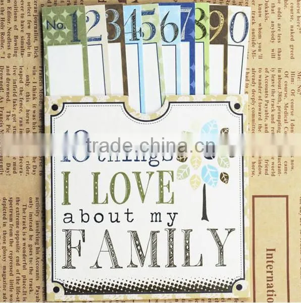 wholesale cheap paper chipboard sticker