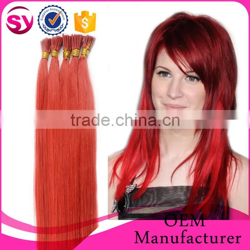 cheap 100% human hair i tip hair extension,factory wholesale price i-tip hair extension