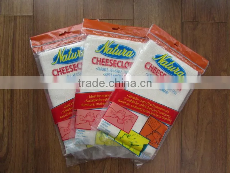 Make to order 100% cotton Highly PW-cheese cloth absorbent and lint-free fabric gauze fabric cheese cloth 36" x 3yards(108")