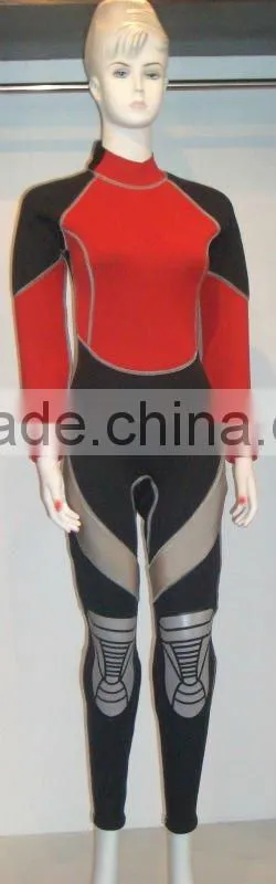 Neoprene Scuba diving surfing wetsuit for women
