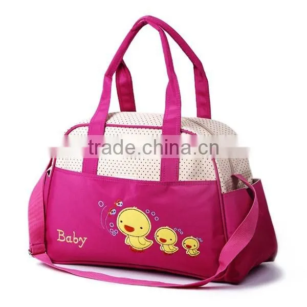 cartoon chicken pattern hanging stroller mother baby diaper yummy mummy bag