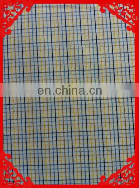 2014 fashion latest new Italy design pattern BAMBOO check fabrics for shirt