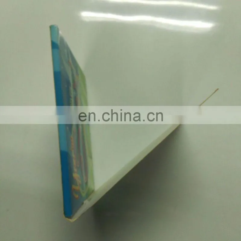 Art paper 3d printing greeting cards led light for gift