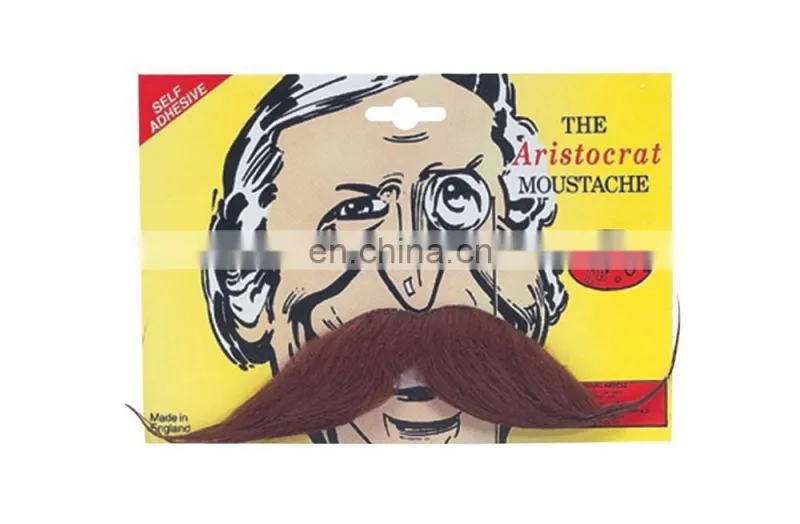 Hot sale artificial mustache beard high quality fake mustache MH2034