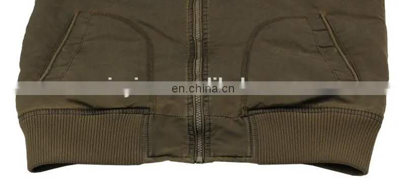 Unisex Nylon washed bomber jacket,custom wholesale bomber jacket