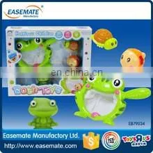 The plastic animal toys PVC free soft item frog