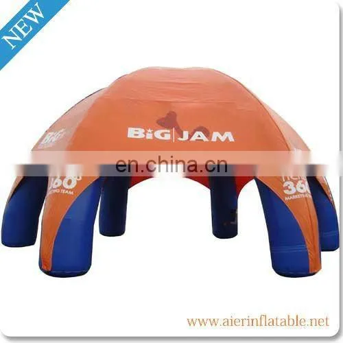 EN14960 tortoise Inflatable Tents with 6 pillars/simple camping tent