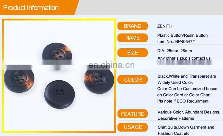 Newest Novelty 4 Holes Ovrecoat Craft Handmade Button BP40547