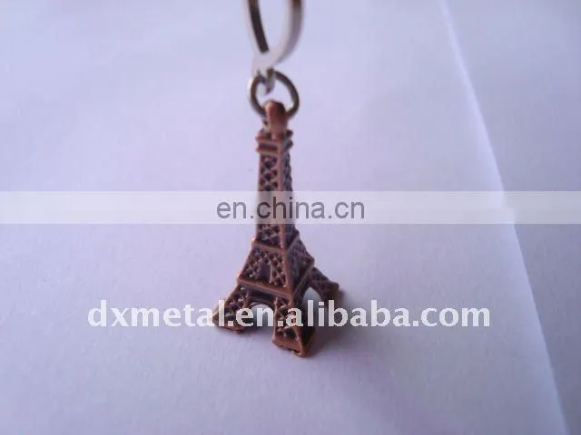 Eiffel Tower shaped key chain