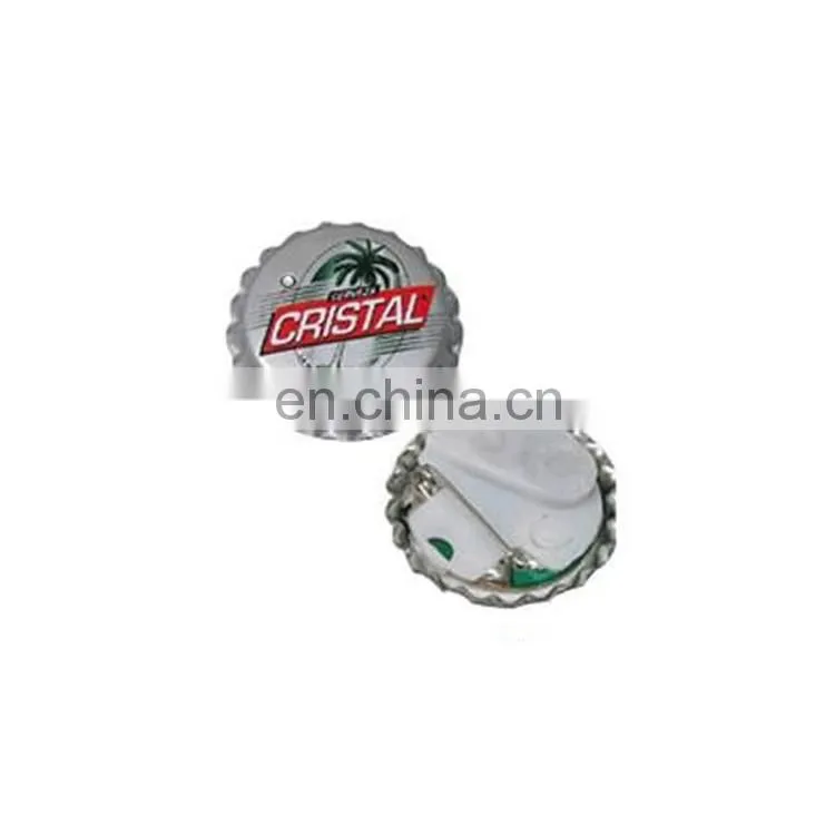 Wholesale vintage home bar decor tin metal sign beer cap
