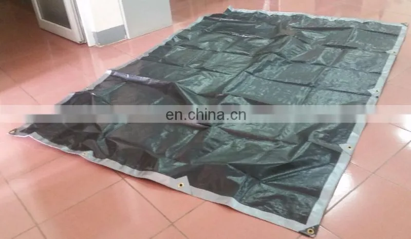 Black Silver Tarpaulin 180 Gsm, Uv treated